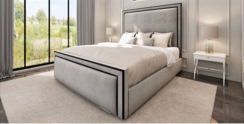 Lbiza Linear Upholstered Bed