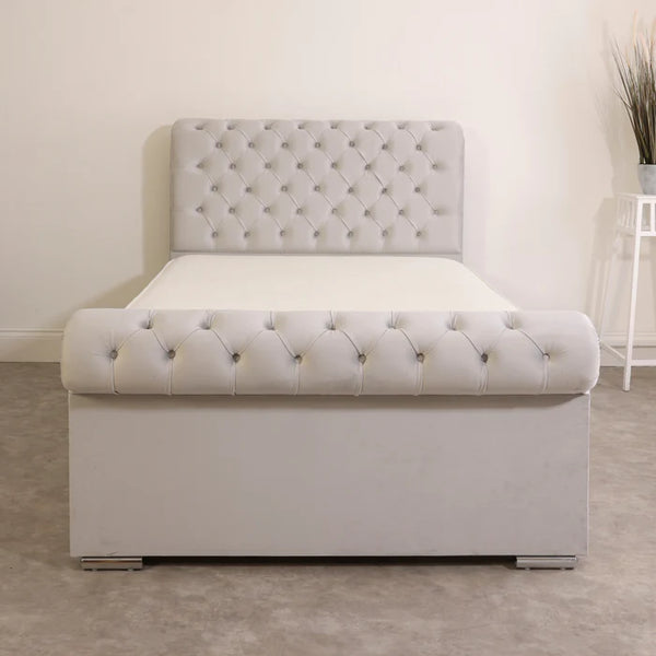 Sleigh Upholstered Bed