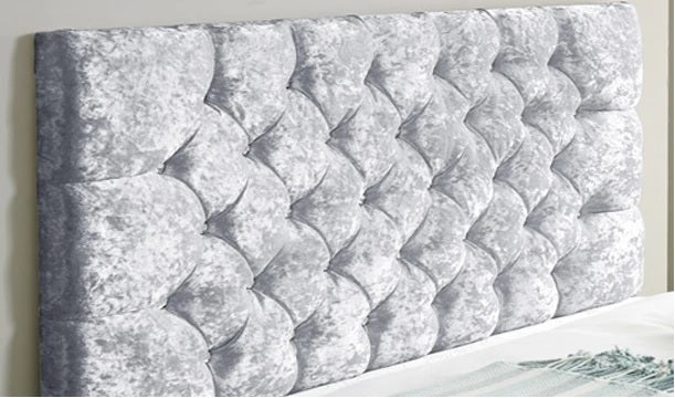 26 Inches Crushed Velvet Headboard