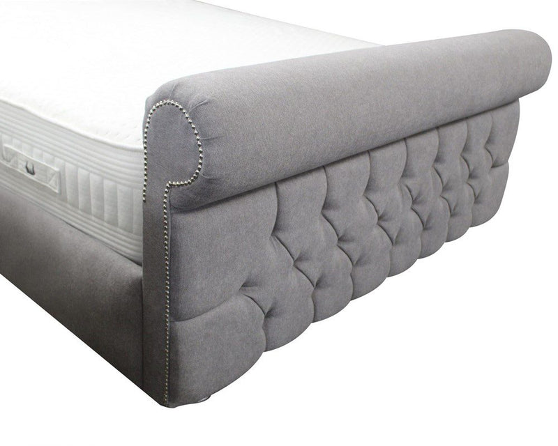 Arcade Sleigh Upholstered Bed