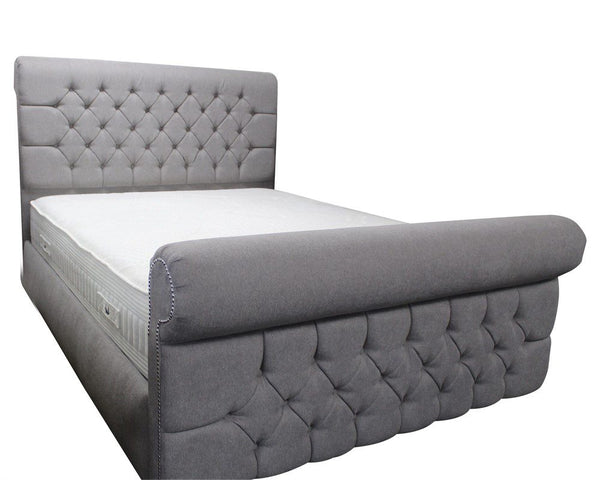 Arcade Sleigh Upholstered Bed