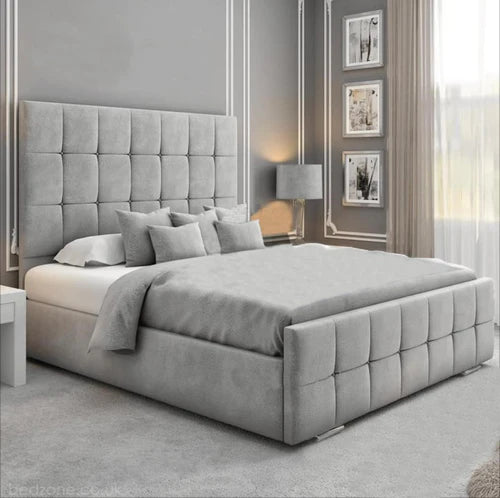 Milton Cubes Upholstered Bed