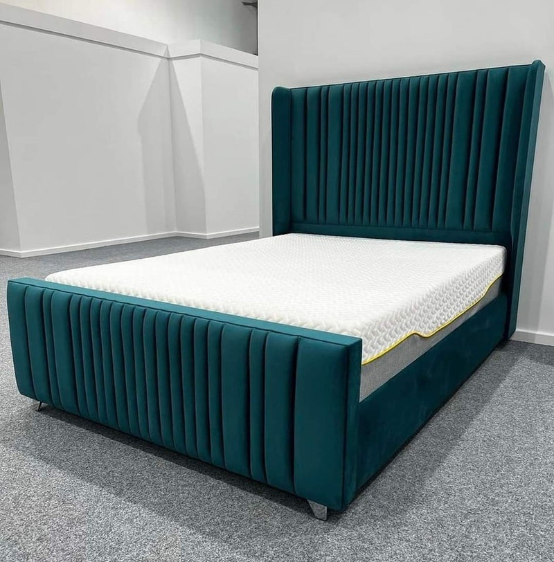 Rochdale Panel Winged Upholstered Bed