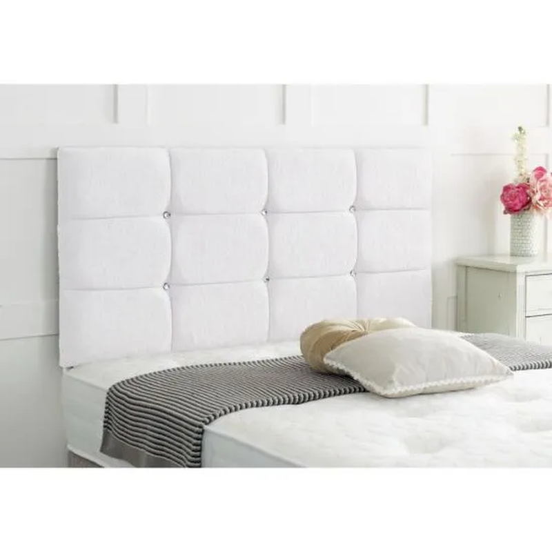 26 Inches Chenille Fabric Headboard