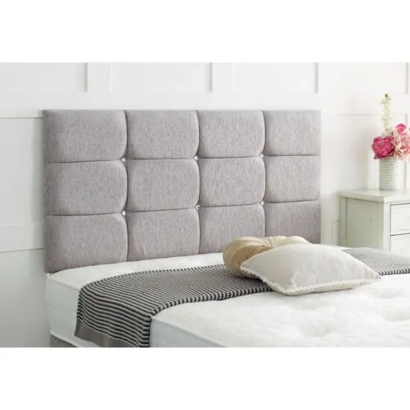 26 Inches Chenille Fabric Headboard