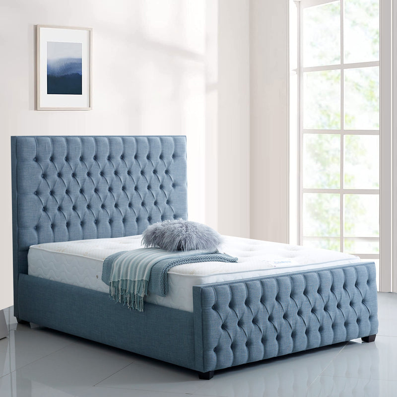 Monaco Chesterfield Upholstered Bed